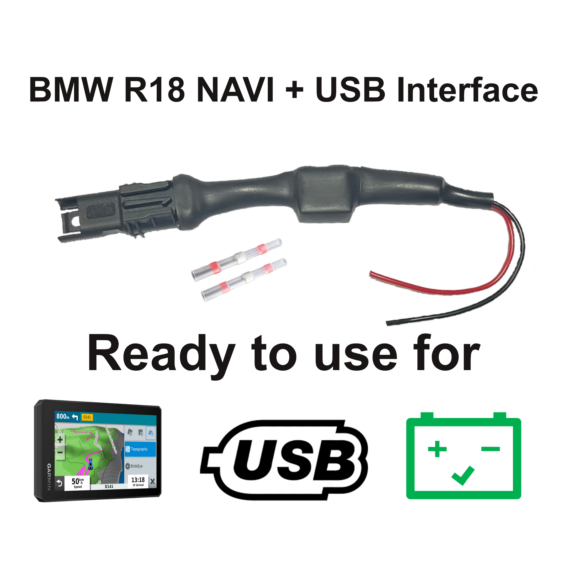 BMW R18 GPS + USB Interface